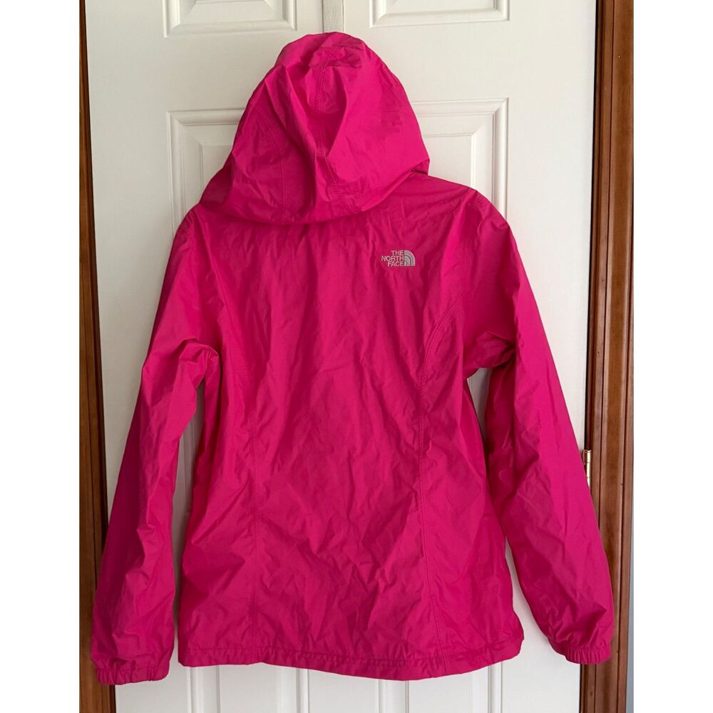 The North Face Women's Pink Rain Coat Size L